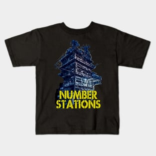 Number Stations Kids T-Shirt